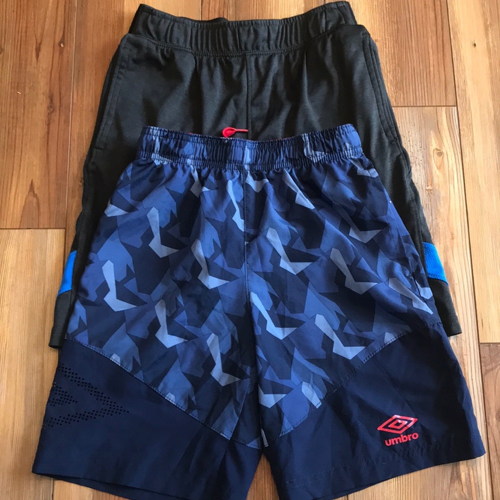 Russell & Umbro shorts size 6/7